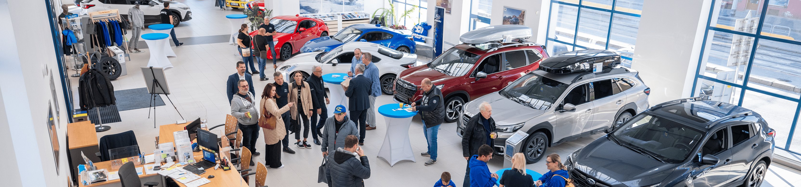 Zbrusu nový showroom Subaru v Praze | Emil Frey