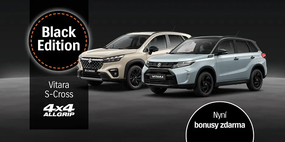 BLACK EDITION – stylová SUV se slevou 40 000 Kč