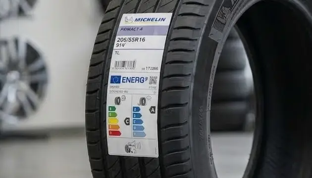Energetické štítky na pneumatikách