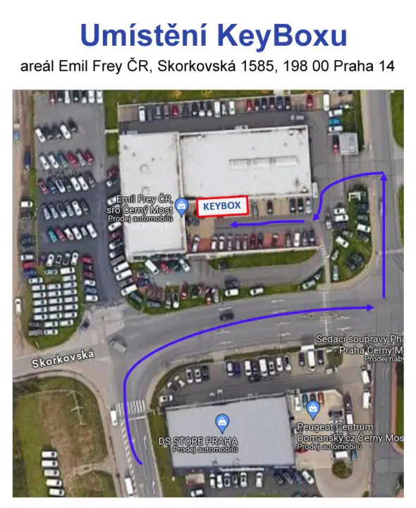 Emil Frey otevírá nový KeyBox v Praze na Černém Mostě